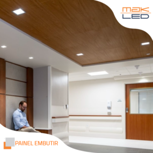 Painel Embutir LED | 12W | MakLed