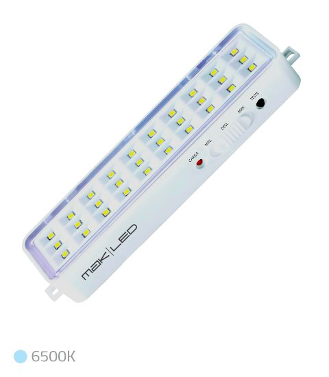 Luminária de Emergência | 30 Leds de 1W | MakLed