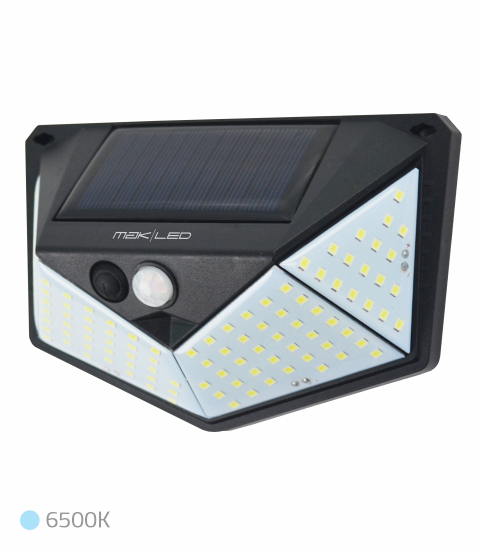 Luminária de Parede | 2W | Fotovoltaica | MakLed