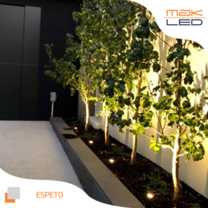 Espeto para Quintal | 3W | MakLed