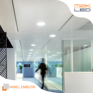 Painel Embutir LED | 6W | MakLed