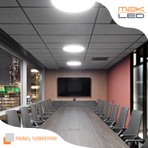 Painel Sobrepor LED | 6W | Redondo | MakLed