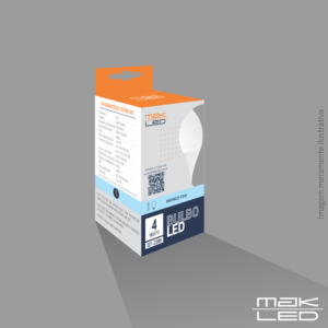 Bulbo LED | 4W | MakLed