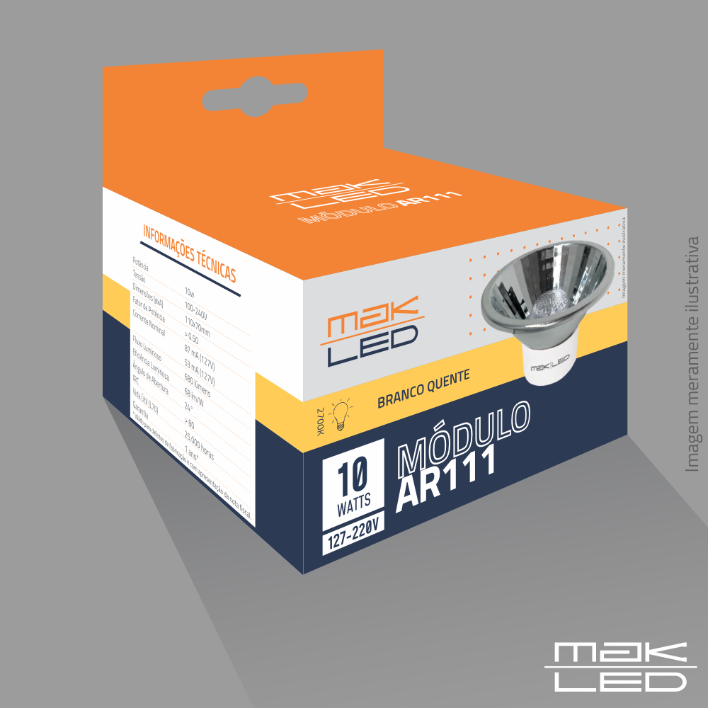 Lâmpada AR | 10W | MakLed - Imagem 2