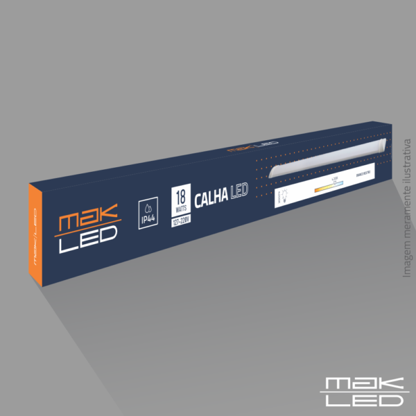 Calha Led | 18W | 60CM | MakLed - Imagem 3