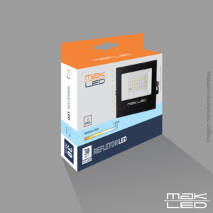 Refletor LED | 30W | SLIM | MakLed