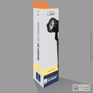 Espeto para Quintal | 7W | MakLed
