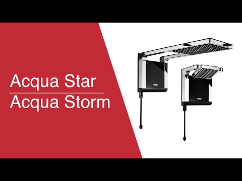 DUCHA ACQUA STORM PRETA/CROMADA 127 VOLTS - LORENZETTI - Imagem 3