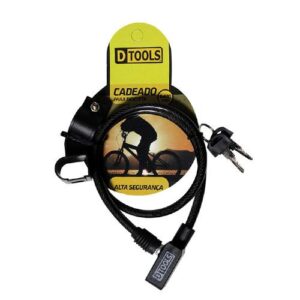 CADEADO PARA BIKE 8 x 680MM - DTOOLS