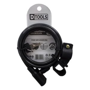 CADEADO PARA BIKE 8 X 1500MM – DTOOLS