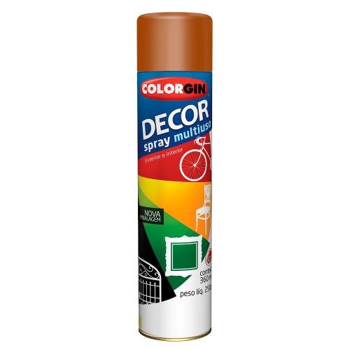SPRAY DECOR MULTIUSO MARROM (882) - COLORGIN