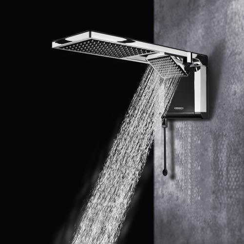 DUCHA ACQUA DUO PRETA/CROMADA 220 VOLTS - LORENZETTI - Imagem 3