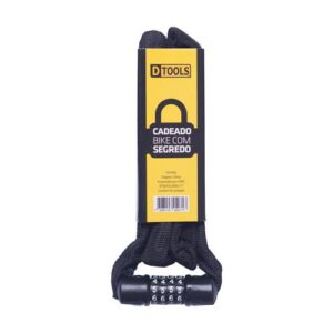 CADEADO PARA BIKE 5 X 1200MM COM SEGREDO - DTOOLS