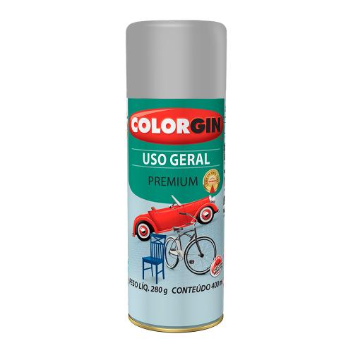 SPRAY USO GERAL CORES LISAS CINZA PLACA (55041) - COLORGIN