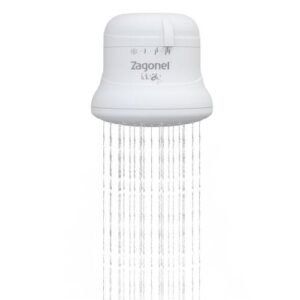 DUCHA IDEALE PLUS 4 TEMPERATURAS 127 VOLTS BRANCA - 5500 WATTS - ZAGONEL