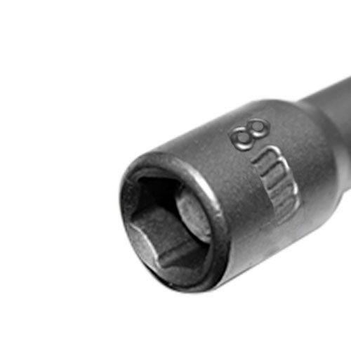 BITS SOQUETE MAGNÉTICO 8MM CROMO VANÁDIO - DTOOLS - Imagem 2