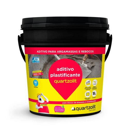 ADITIVO PLASTIFICANTE BALDE 18 LITROS - QUARTZOLIT