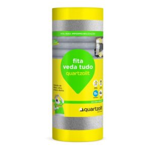 FITA ASFÁLTICA ALUMINIZADA 45CM X 10 METROS - QUARTZOLIT