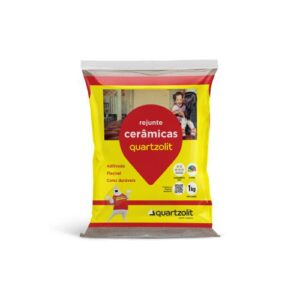 REJUNTE CERÂMICAS MARROM CANELA 1KG - QUARTZOLIT