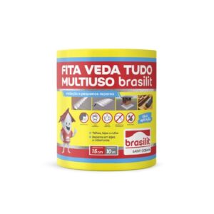 FITA ASFÁLTICA BRASILIT 15CMX10M