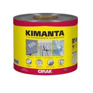 FITA ASFÁLTICA ALUMINIZADA 20CM X 10 METROS - CIPLAK