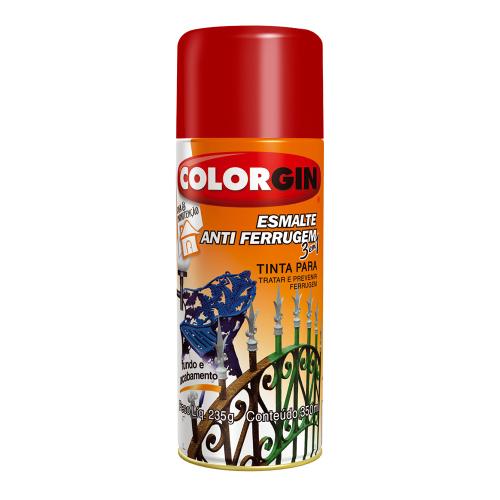 SPRAY ANTIFERRUGEM 3 EM 1 VERMELHO (2035) - COLORGIN
