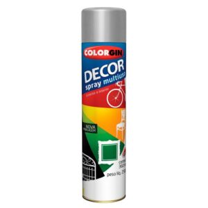 SPRAY DECOR MULTIUSO ALUMÍNIO (858) - COLORGIN