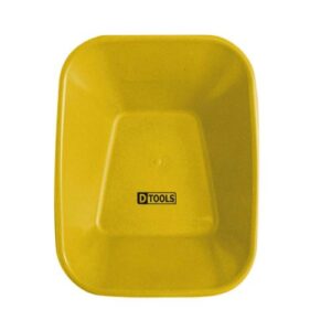 CAÇAMBA AMARELA DE PVC SEM FURO PARA CARRINHO - DTOOLS