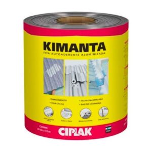 FITA ASFÁLTICA ALUMINIZADA 30CM X 10 METROS - CIPLAK