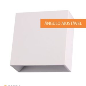 ARANDELA WIDE BRANCA 4W