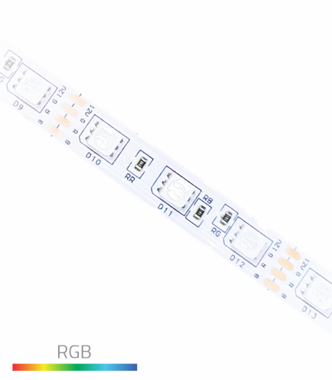 FITA LED 12V IP20 RGB 14,4W/m
