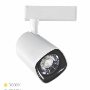 SPOT COB TRILHO BRANCO 30W