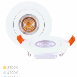 SPOT LED PC REDONDO 5W