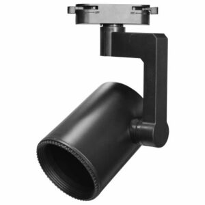 SPOT OUT PAR20 PRETO PARA TRILHO