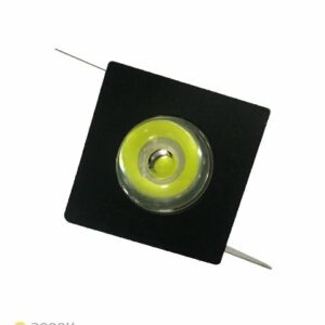 SPOT POINT PRETO QUADRADO 1W