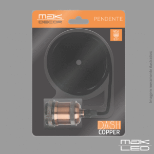 PENDENTE DASH COPPER GOLD