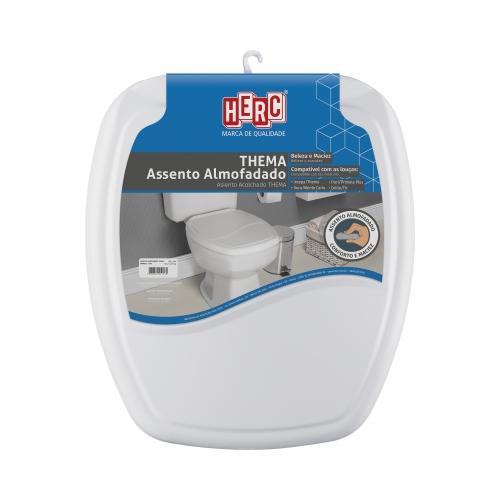 ASSENTO ALMOFADADO THEMA CINZA CLARO - HERC