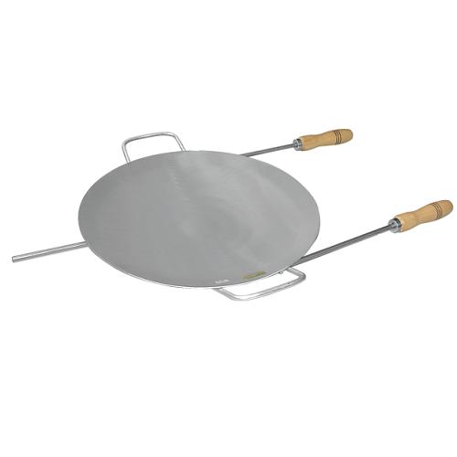 DISCO LIXADO PARA CHURRASQUEIRA 18'' COM CABO - PAPALÉGUAS