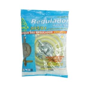 REGULADOR DE GÁS 1KG 505/01 COM MANGUEIRA 1,20 METROS – ALIANÇA
