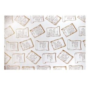 TOALHA TÉRMICA SALMOS BEGE – ROLO DE 1,40 X 30 METROS – DECORELLI