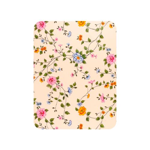 TOALHA TÉRMICA BEGE FLOR DO CAMPO - ROLO DE 1,40 X 30 METROS - DECORELLI