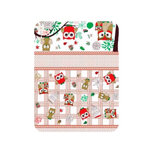 TOALHA TÉRMICA CORUJINHA - ROLO DE 1,40 X 30 METROS - DECORELLI