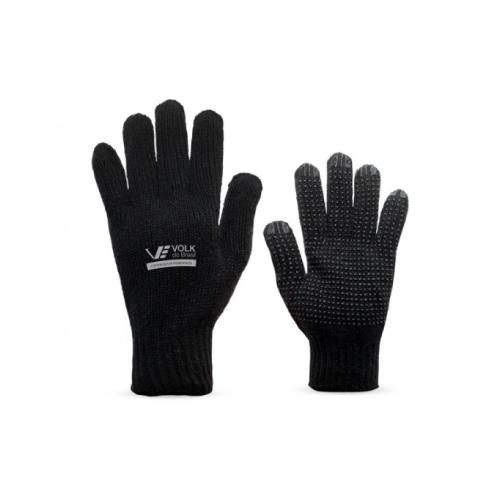LUVA EM ALGODÃO PIGMENTADA PRETA - VOLK DO BRASIL