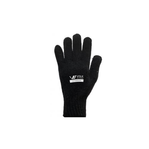 LUVA EM ALGODÃO PRETA - VOLK DO BRASIL