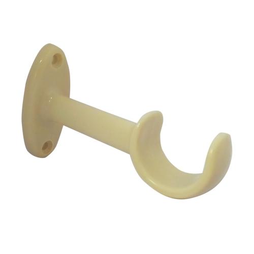 SUPORTE PARA CORTINA SIMPLES PALHA PRÁTIKO C/2 - BELLA ARTE