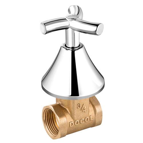 REGISTRO GAVETA 3/4'' PRIMOR CROMADO - DOCOL