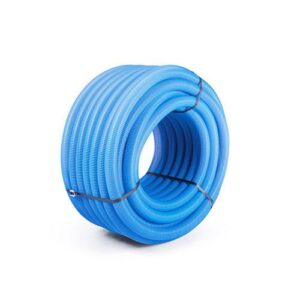 MANGUEIRA PARA PISCINA AZUL TRANSPARENTE 1.1/2'' 25 METROS - MANGUEPLAST