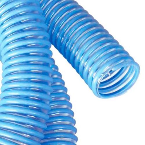 MANGUEIRA PARA PISCINA AZUL TRANSPARENTE 1.1/2'' 25 METROS - MANGUEPLAST - Imagem 2