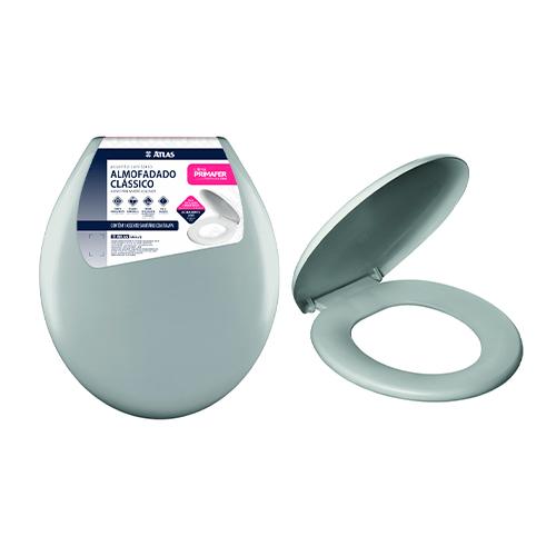 ASSENTO ALMOFADADO CINZA - ATLAS