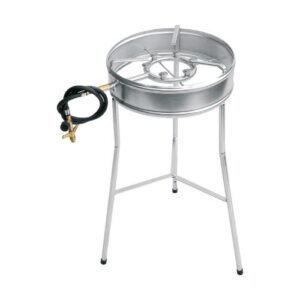 FOGAREIRO COM BORDA 34CM TRIPÉ 60CM - PAPALÉGUAS